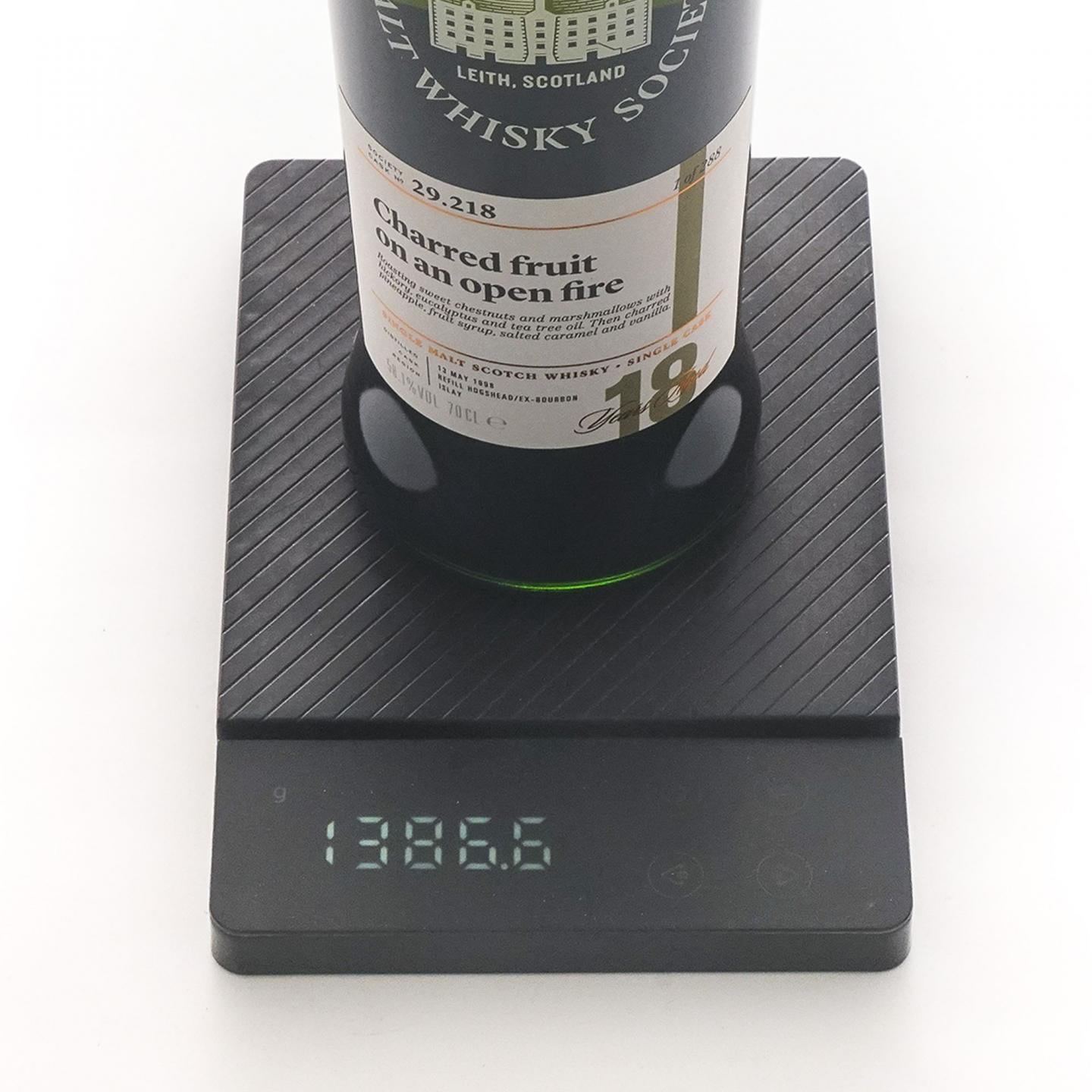 SMWS 29.218 拉弗格 18年 1998