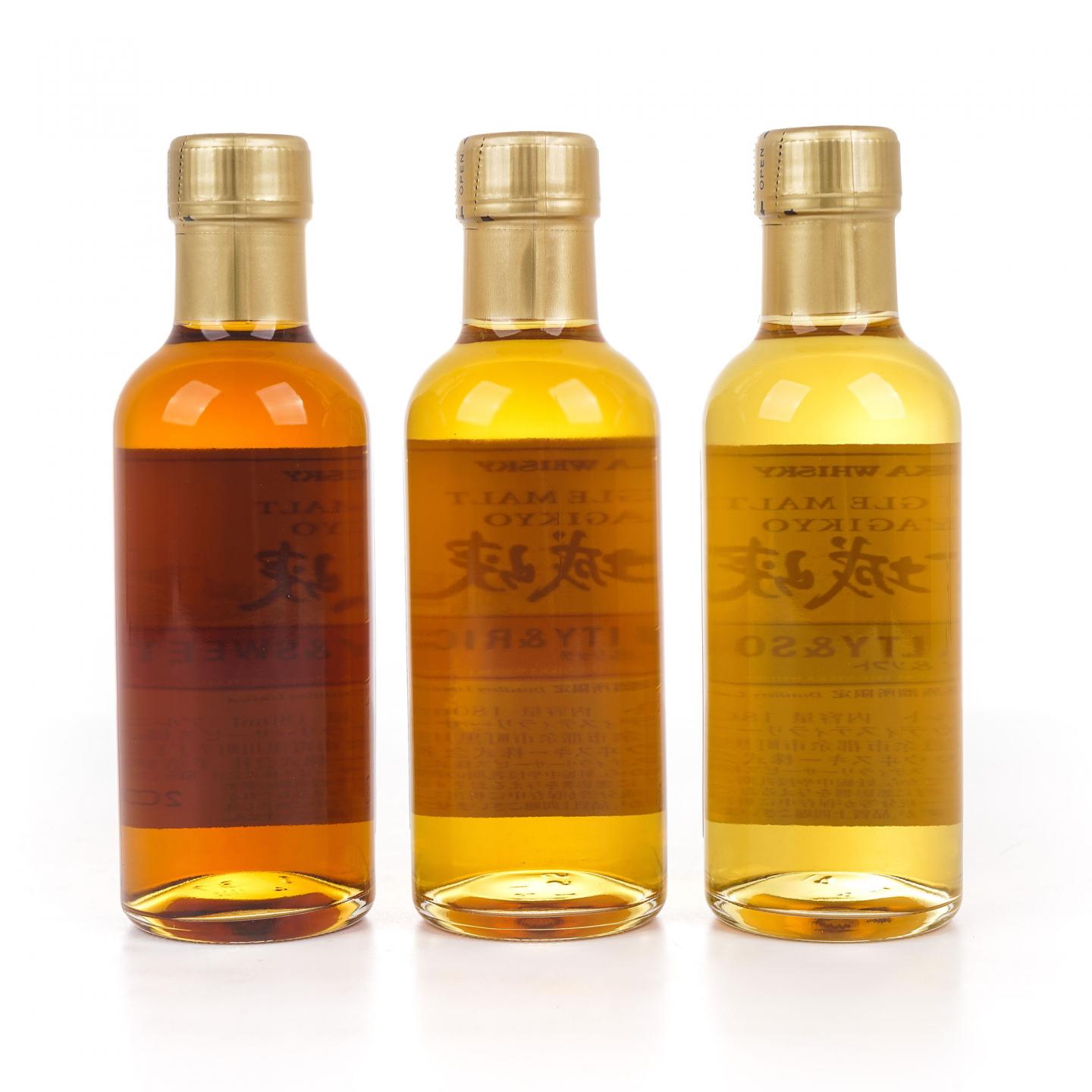 【中样】宫城峡 风味桶 Distillery Limited 180ml*3支组