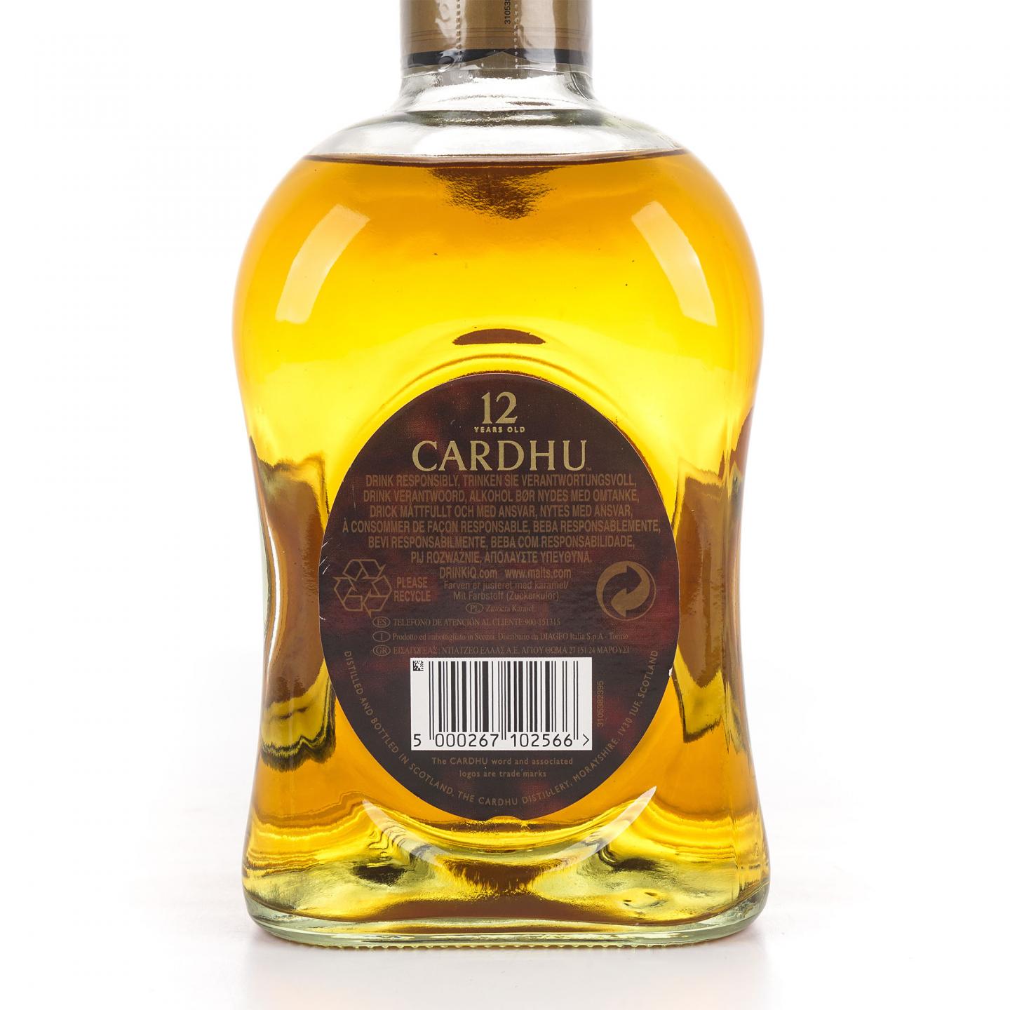 Cardhu 卡杜 12年 700ml