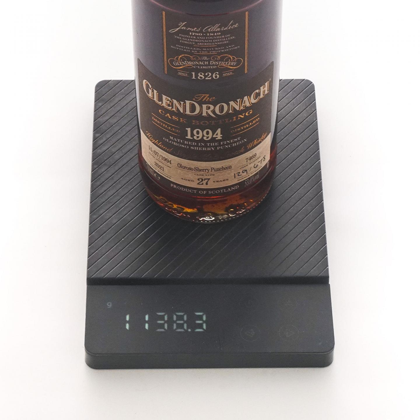 Glendronach 格兰多纳 27年 1994-2021 雪莉桶#7469