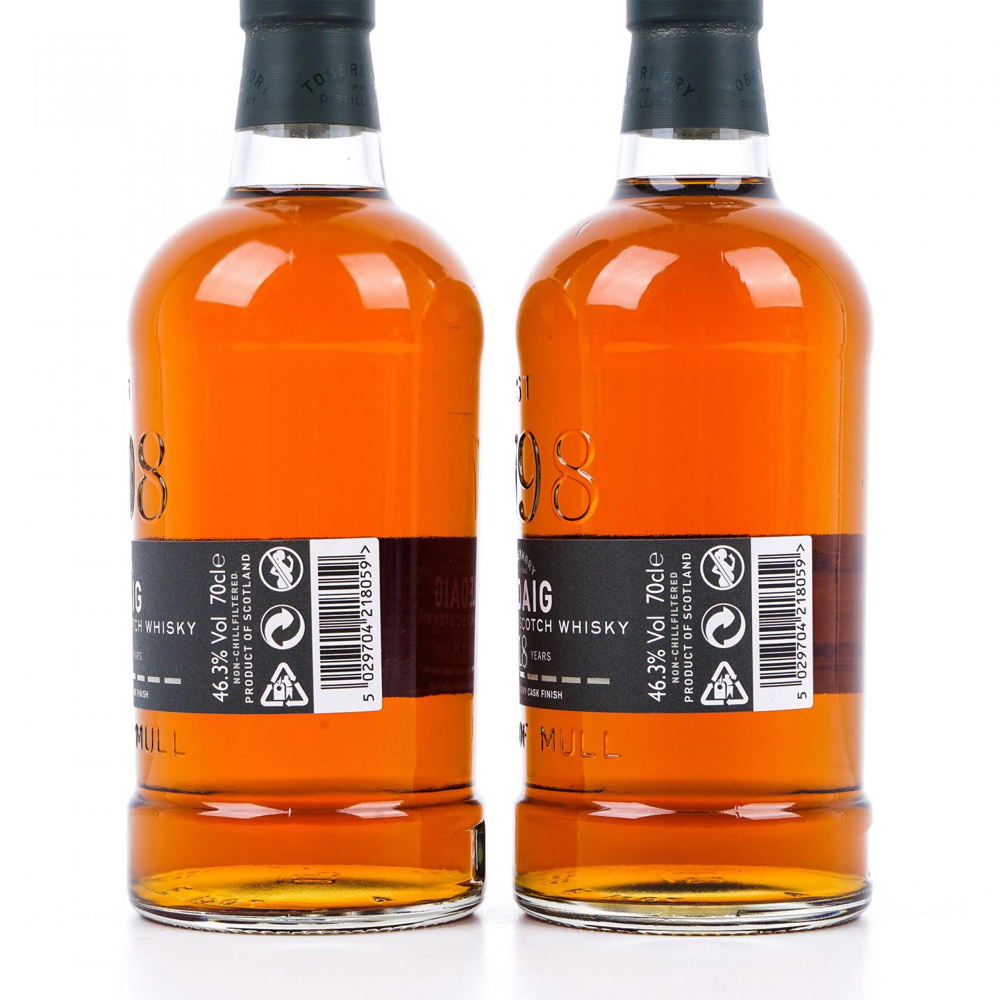 Ledaig 里爵 18年 2019 雪莉桶后熟 2瓶组
