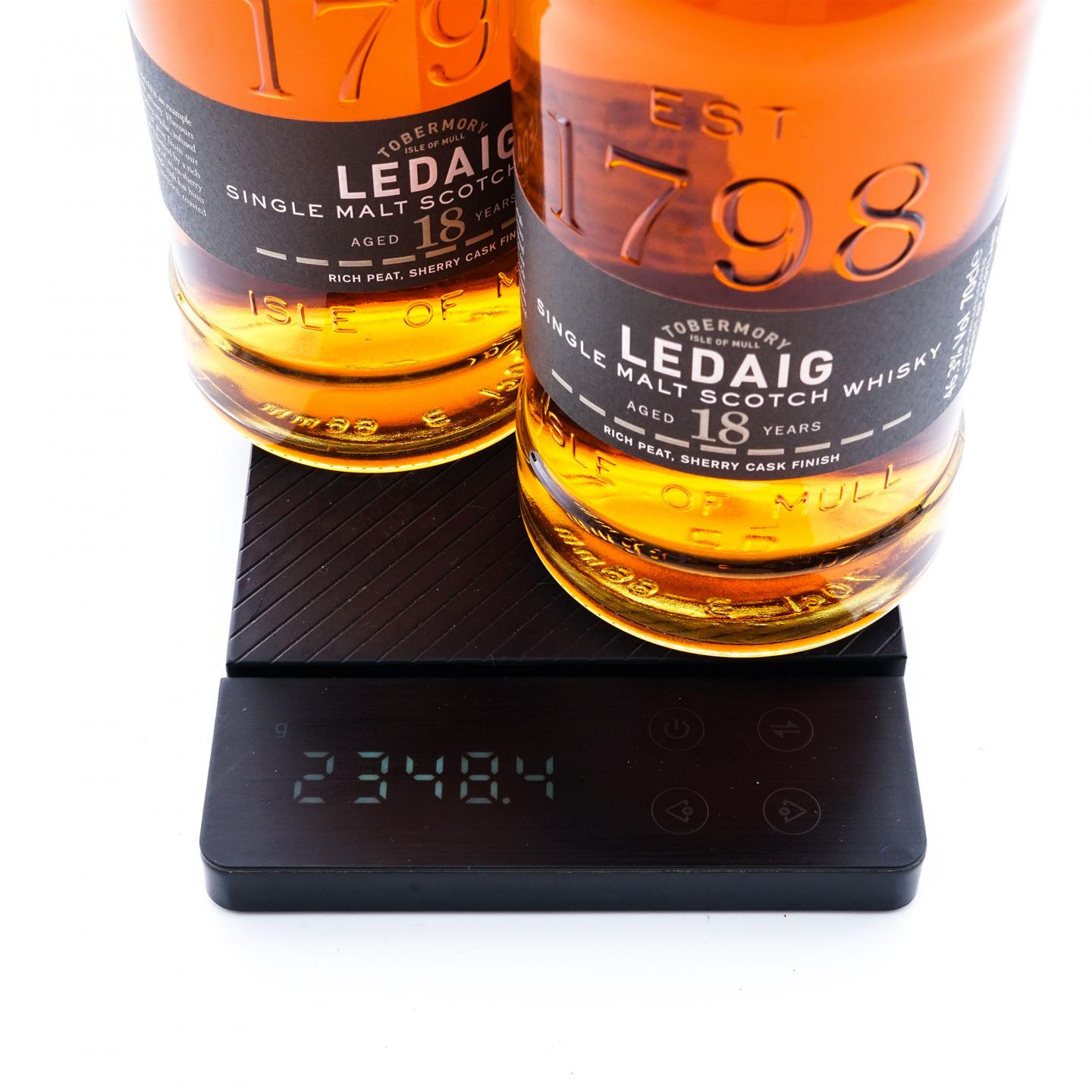 Ledaig 里爵 18年 2019 雪莉桶后熟 2瓶组