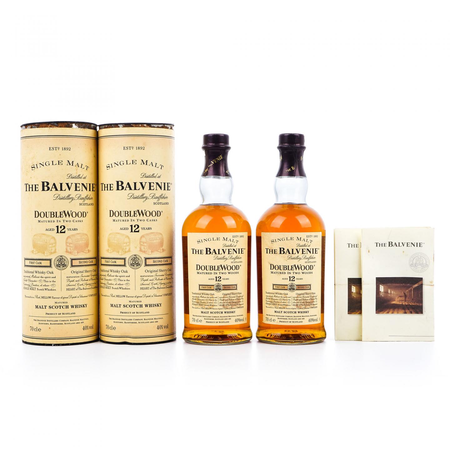 Balvenie 百富 12年 双桶 2瓶组
