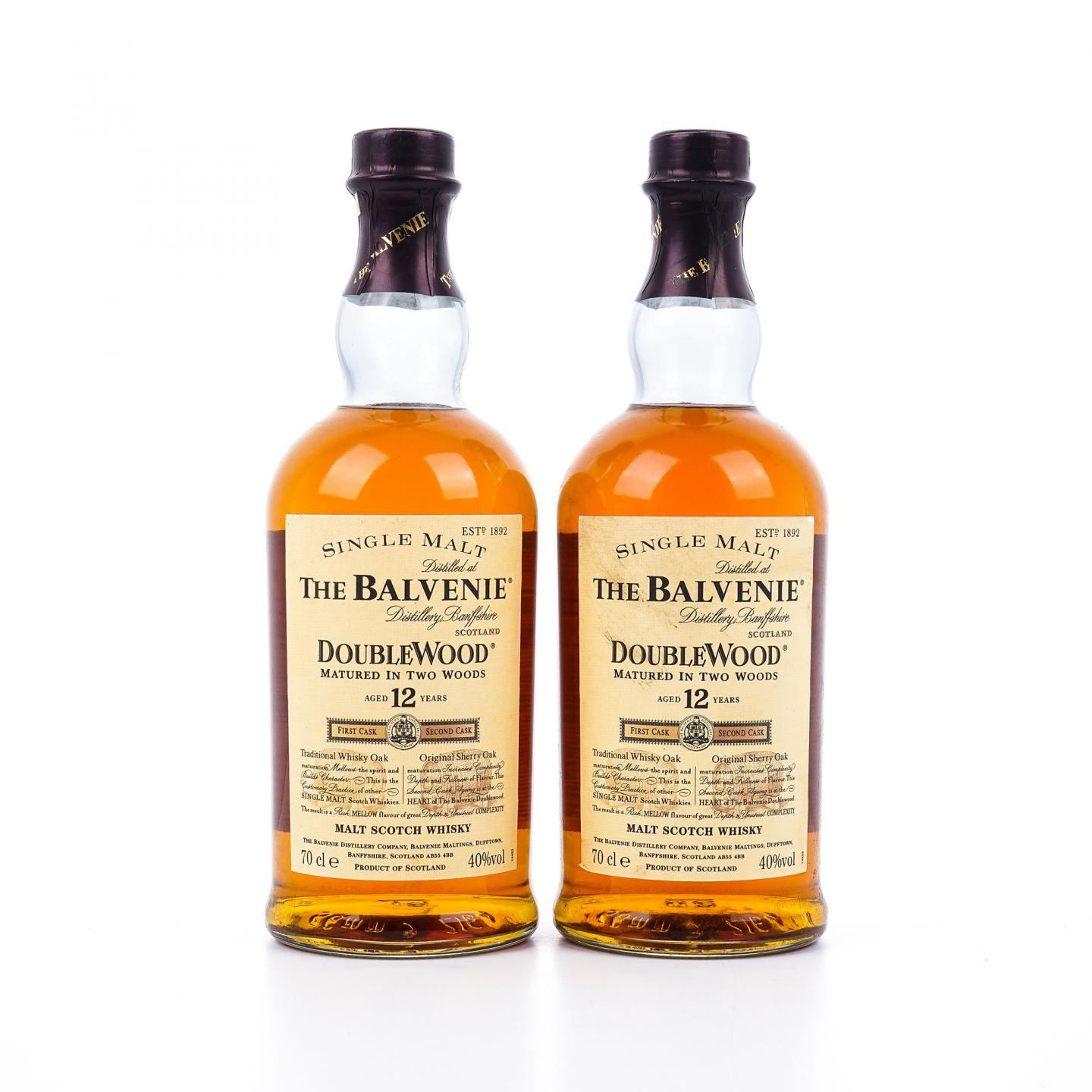 Balvenie 百富 12年 双桶 2瓶组