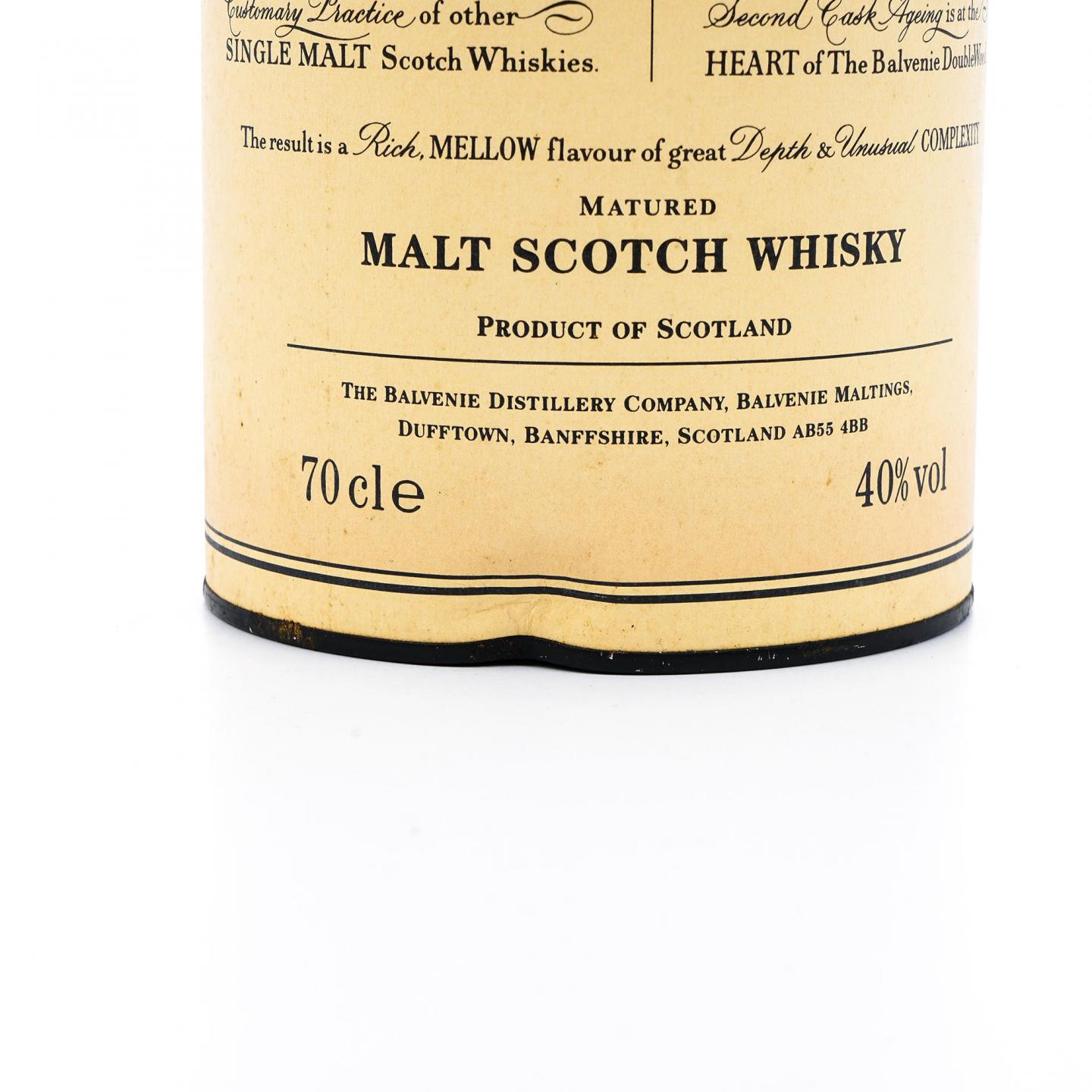 Balvenie 百富 12年 双桶 2瓶组