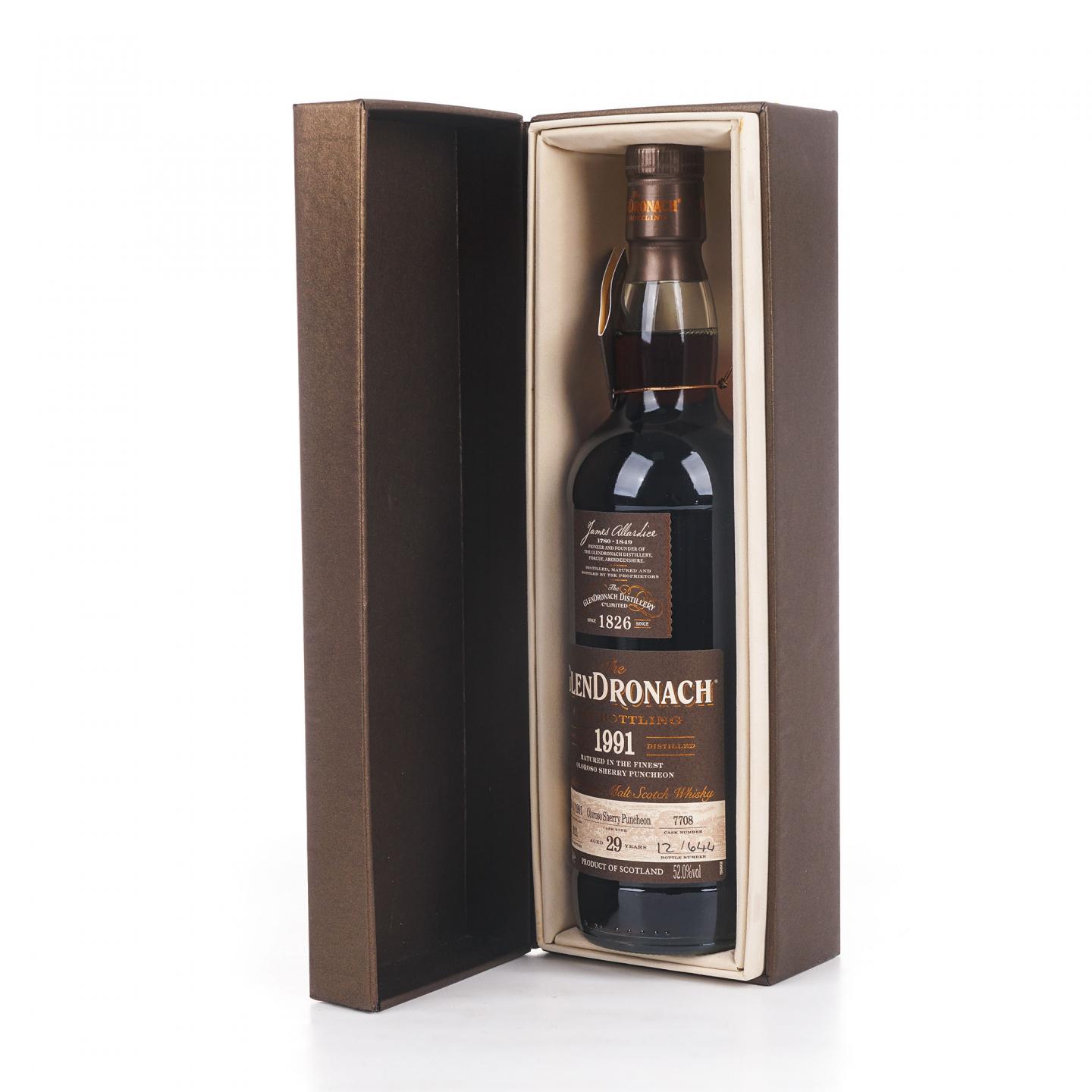 Glendronach 格兰多纳 29年 1991-2021 雪莉桶#7708