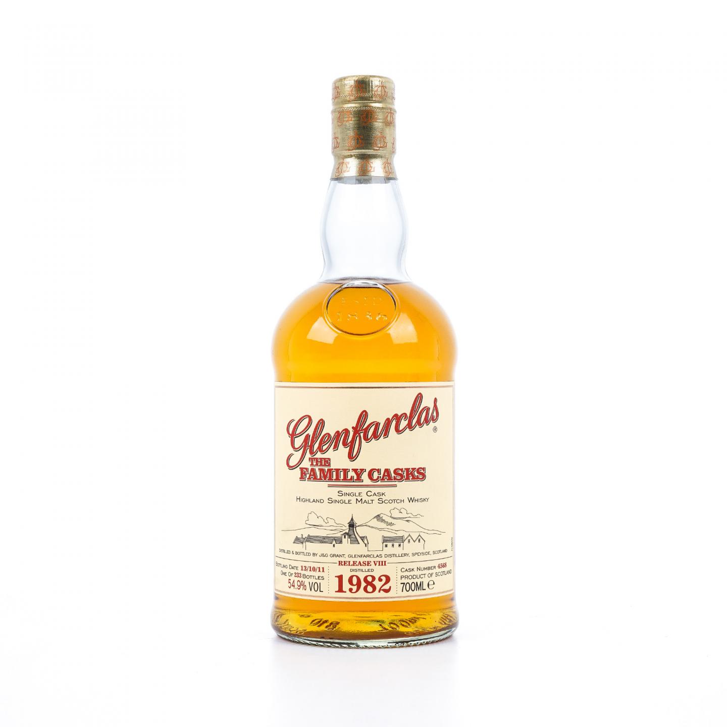 Glenfarclas 格兰花格 1982-2011 家族桶 单桶#4568