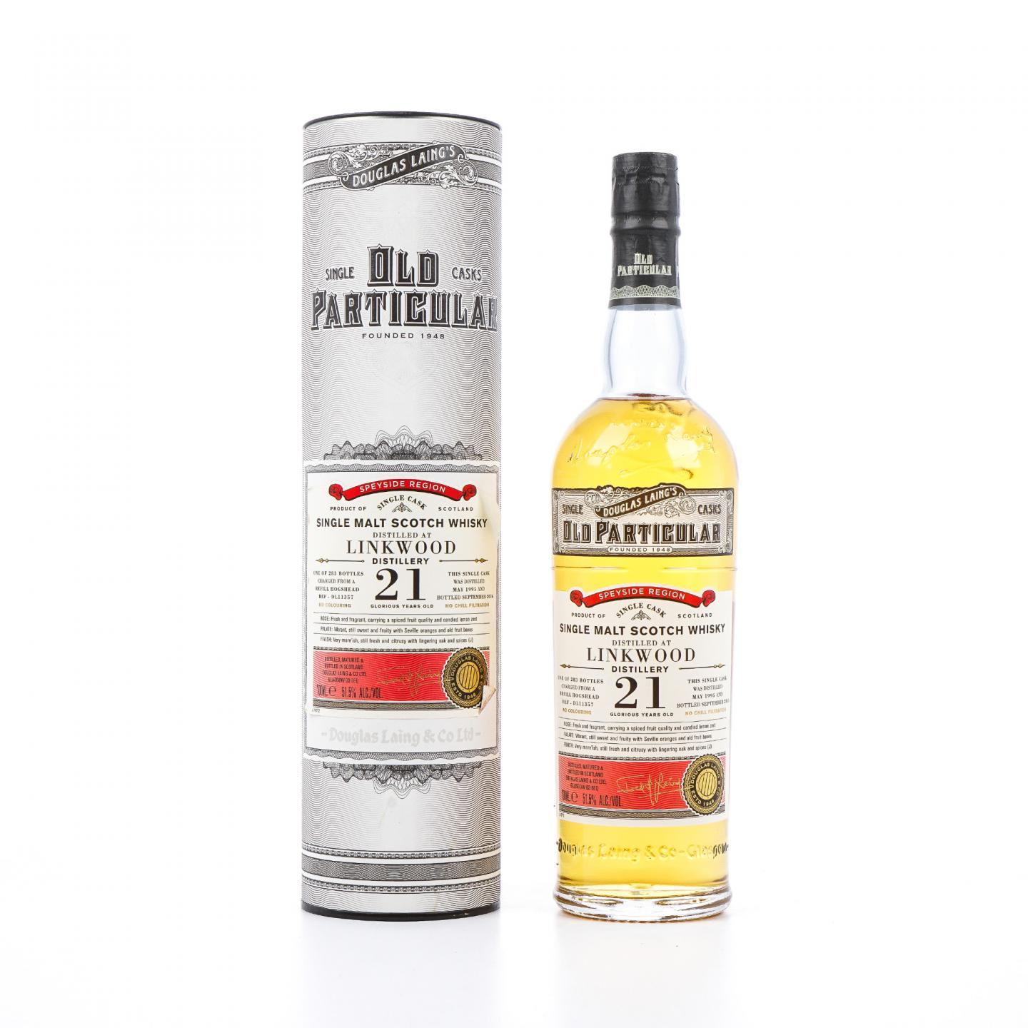 Linkwood 林可伍德 21年 1995-2016 DL