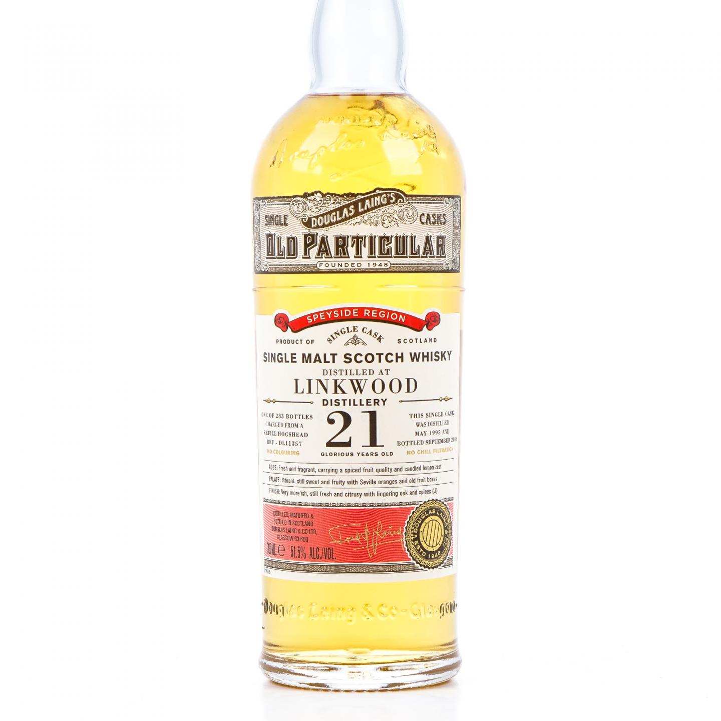 Linkwood 林可伍德 21年 1995-2016 DL