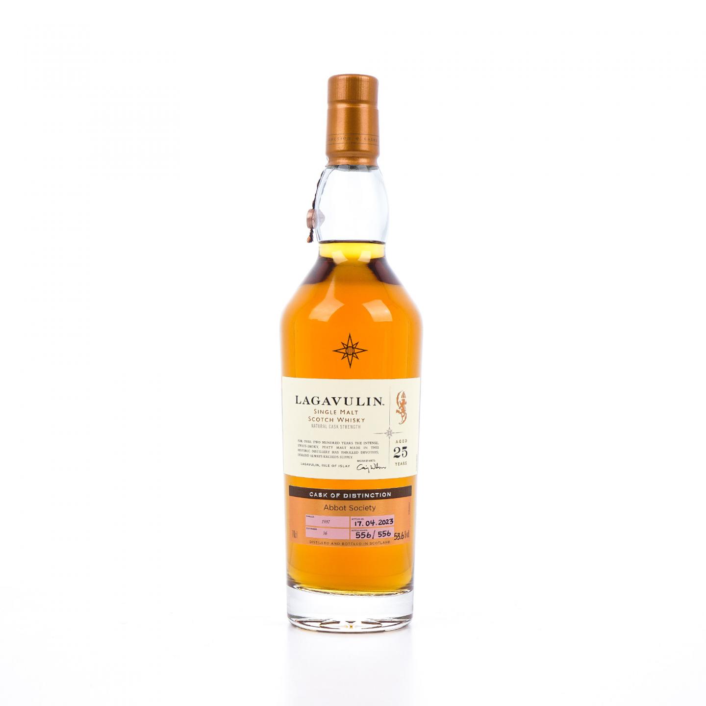 Lagavulin 乐加维林 25年 1997-2023 星星标 桶强