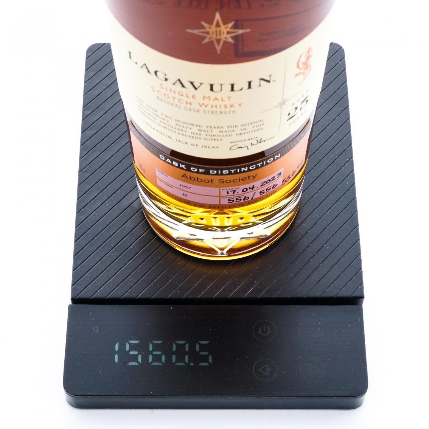 Lagavulin 乐加维林 25年 1997-2023 星星标 桶强