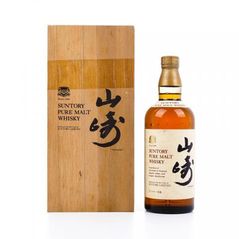 山崎 金狮标 Pure Malt 特级 木盒 760ml