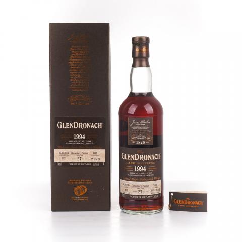 Glendronach 格兰多纳 27年 1994-2021 雪莉桶#7469
