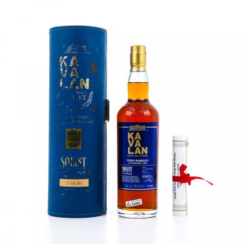 Kavalan 噶玛兰 2018 经典独奏Vinho葡萄酒桶