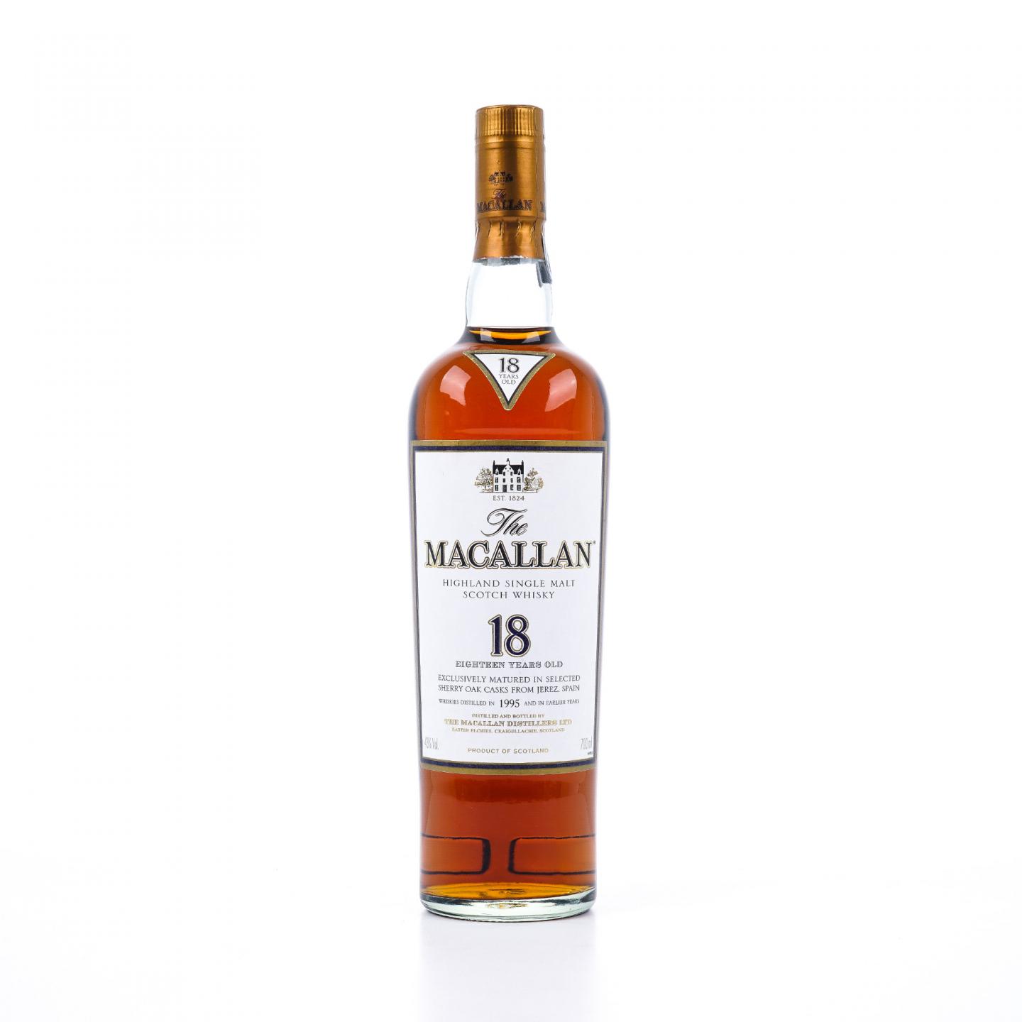 Macallan 麦卡伦 18年 1995 雪莉桶