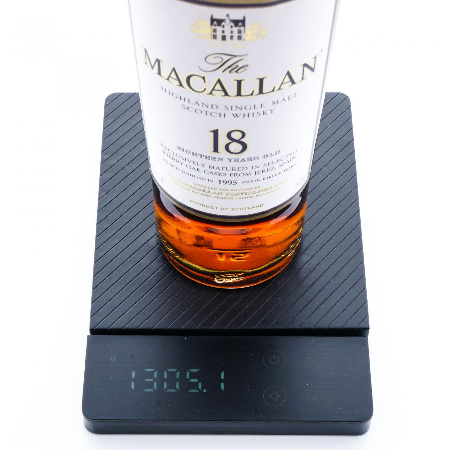 Macallan 麦卡伦 18年 1995 雪莉桶
