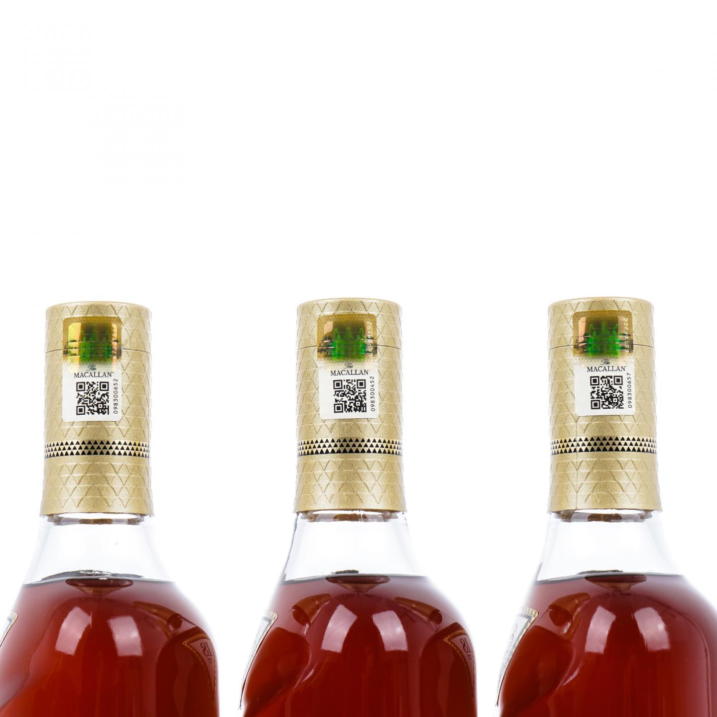 【附X光图】Macallan 麦卡伦 18年 2024 雪莉桶 6瓶组