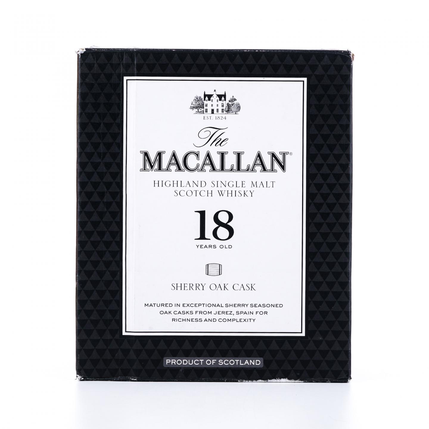 【附X光图】Macallan 麦卡伦 18年 2024 雪莉桶 6瓶组