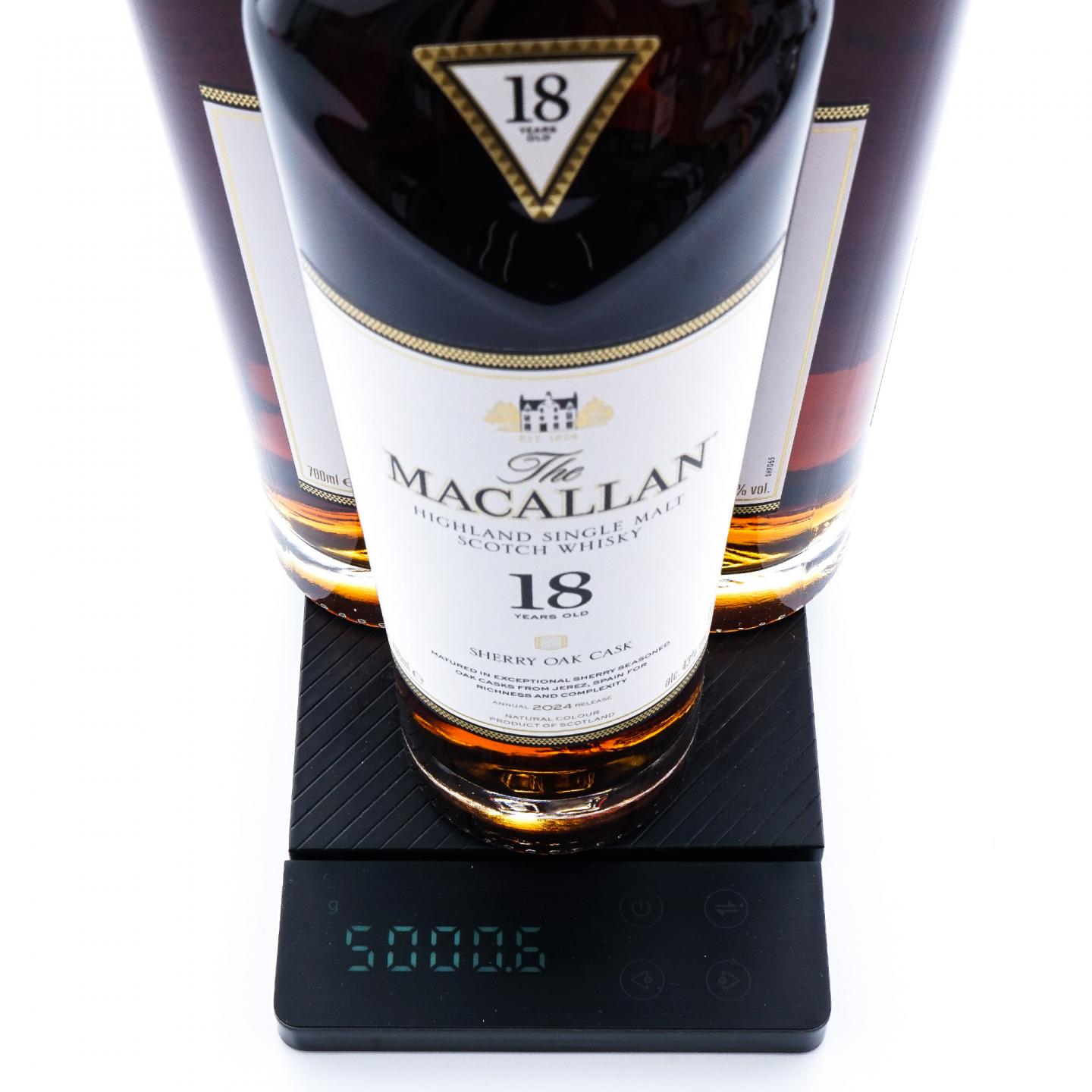 【附X光图】Macallan 麦卡伦 18年 2024 雪莉桶 6瓶组