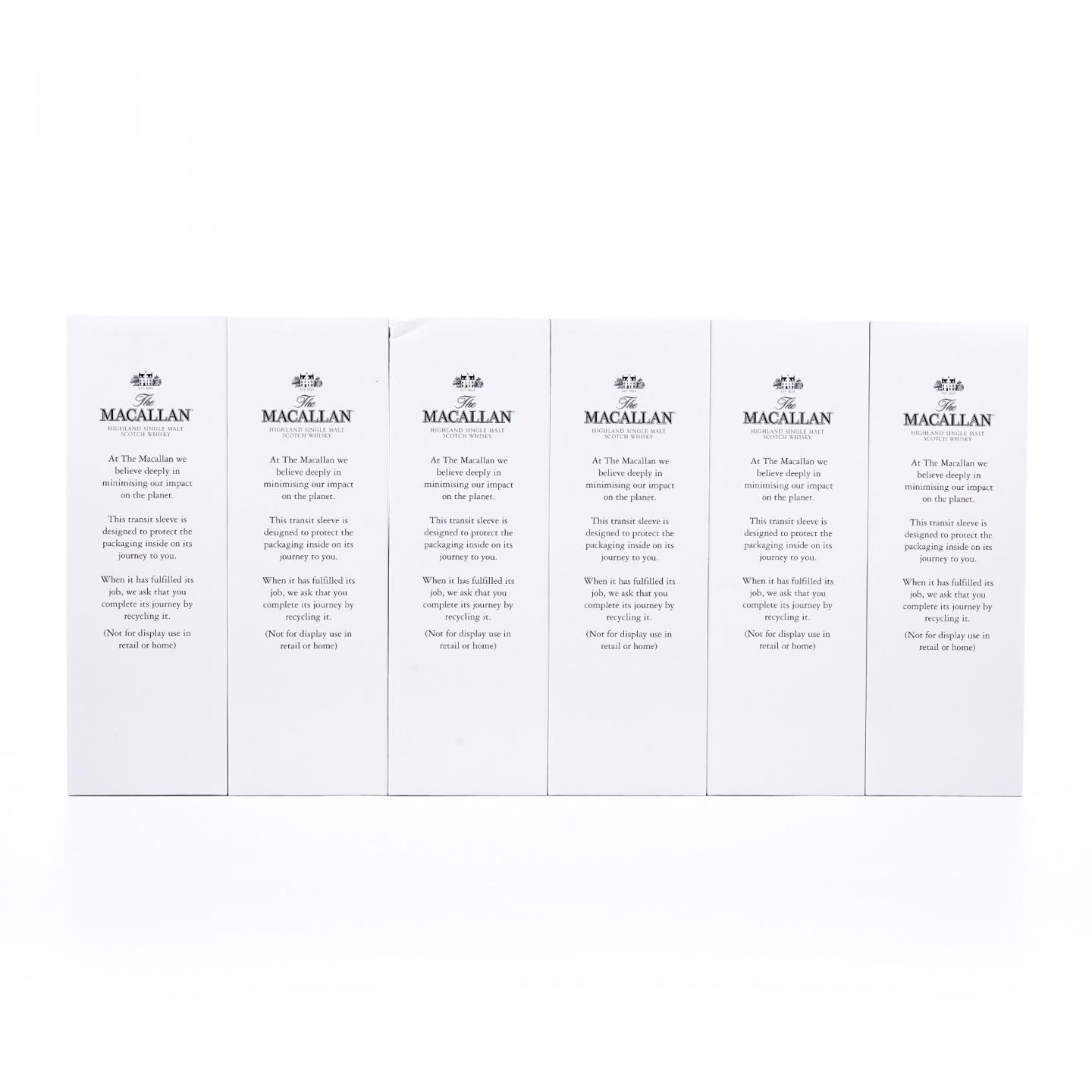 【附X光图】Macallan 麦卡伦 18年 2024 雪莉桶 6瓶组 行货