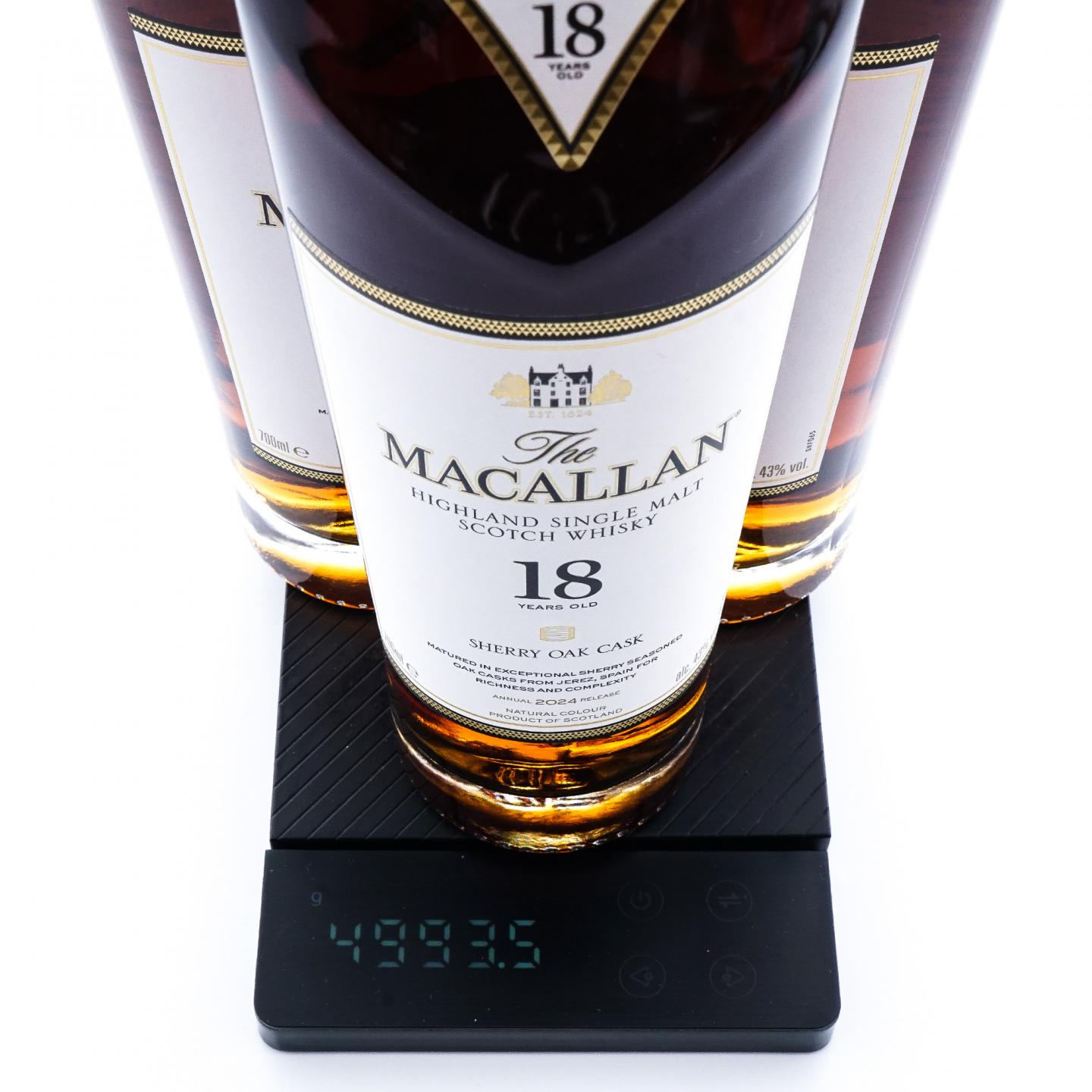 【附X光图】Macallan 麦卡伦 18年 2024 雪莉桶 6瓶组 行货