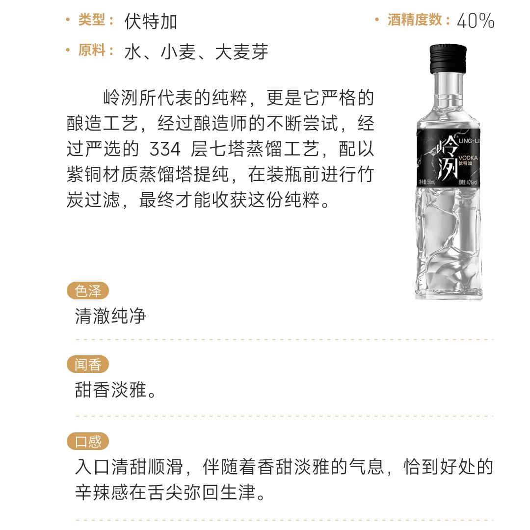 【调酒套装】Lai Zhou 崃州烈酒50ml调酒套装