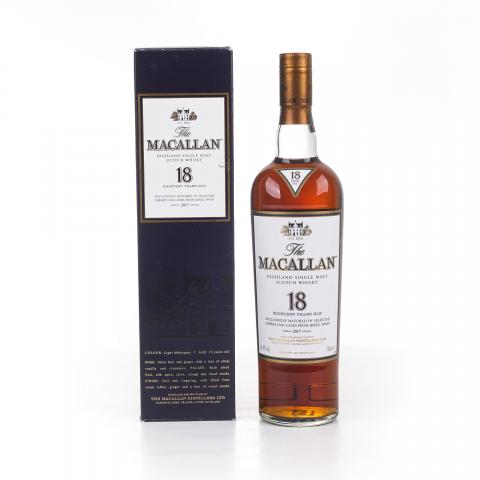 Macallan 麦卡伦 18年 2017 雪莉桶 700ml