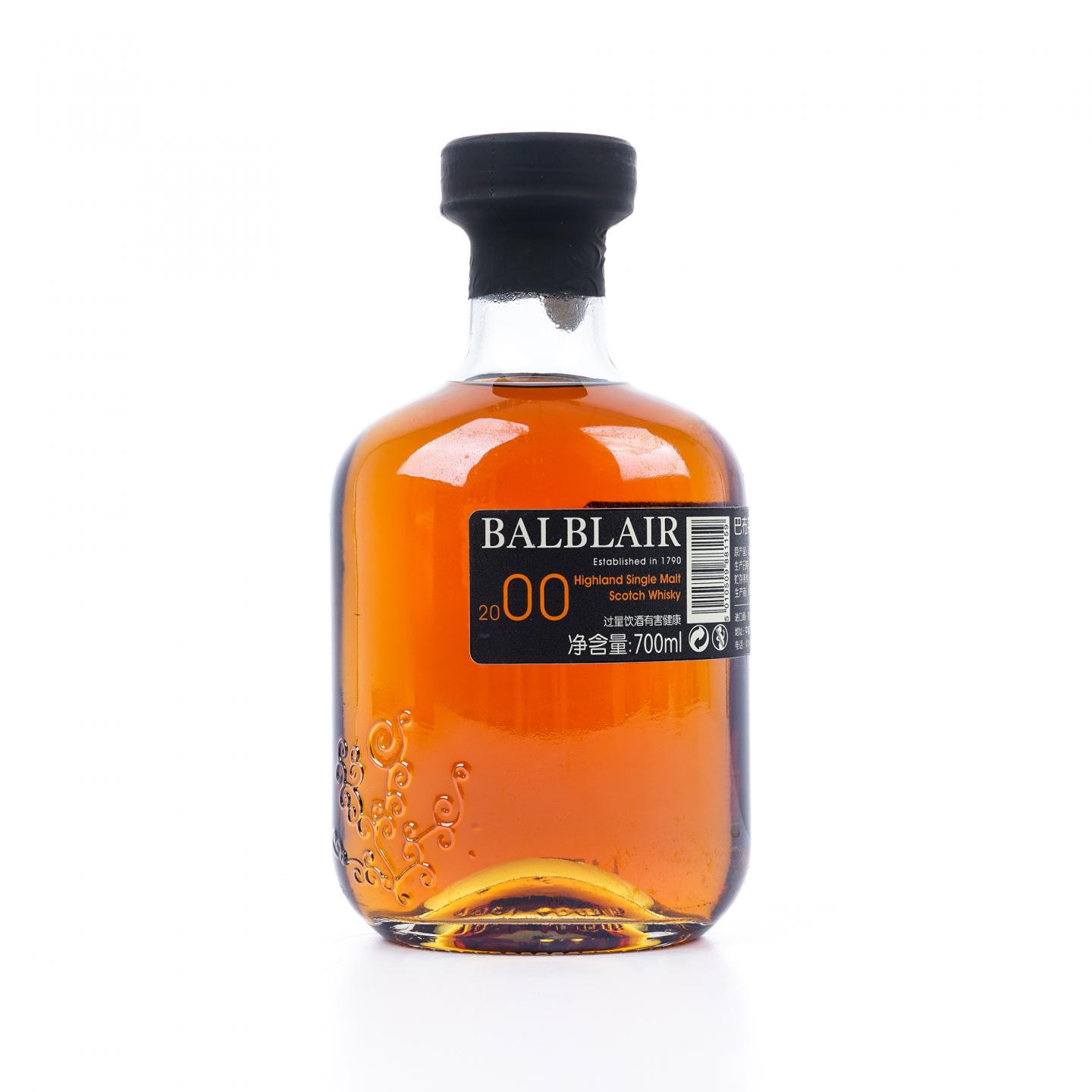 Balblair 巴布莱尔 2000-2017 2nd Release 700ml