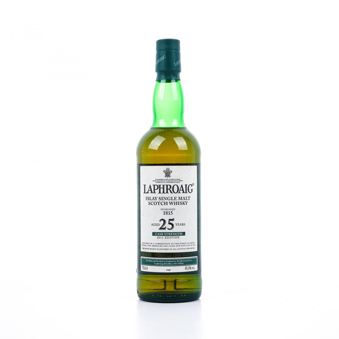 Laphroaig 拉弗格 25年 2011 桶强