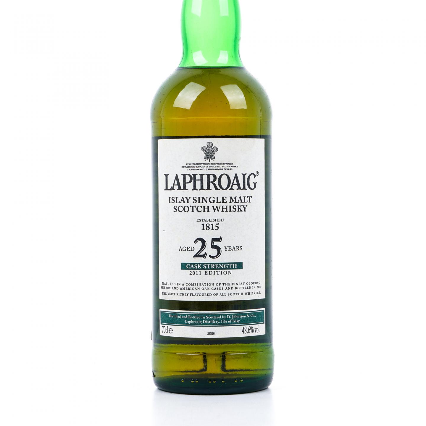 Laphroaig 拉弗格 25年 2011 桶强