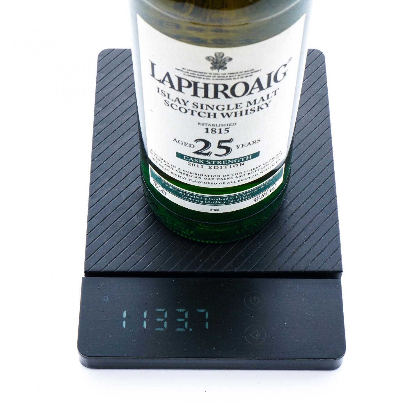 Laphroaig 拉弗格 25年 2011 桶强
