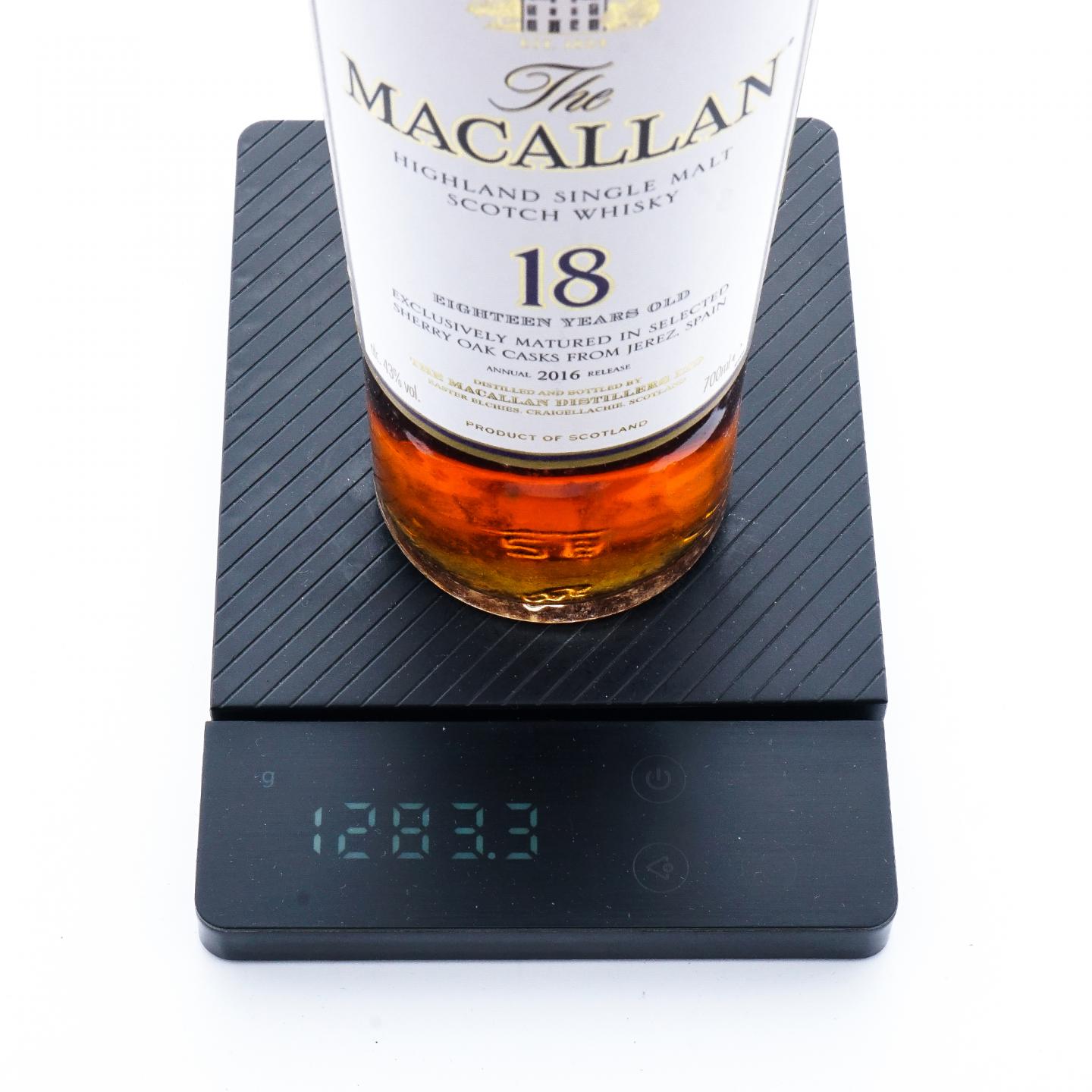 Macallan 麦卡伦 18年 2016 雪莉桶