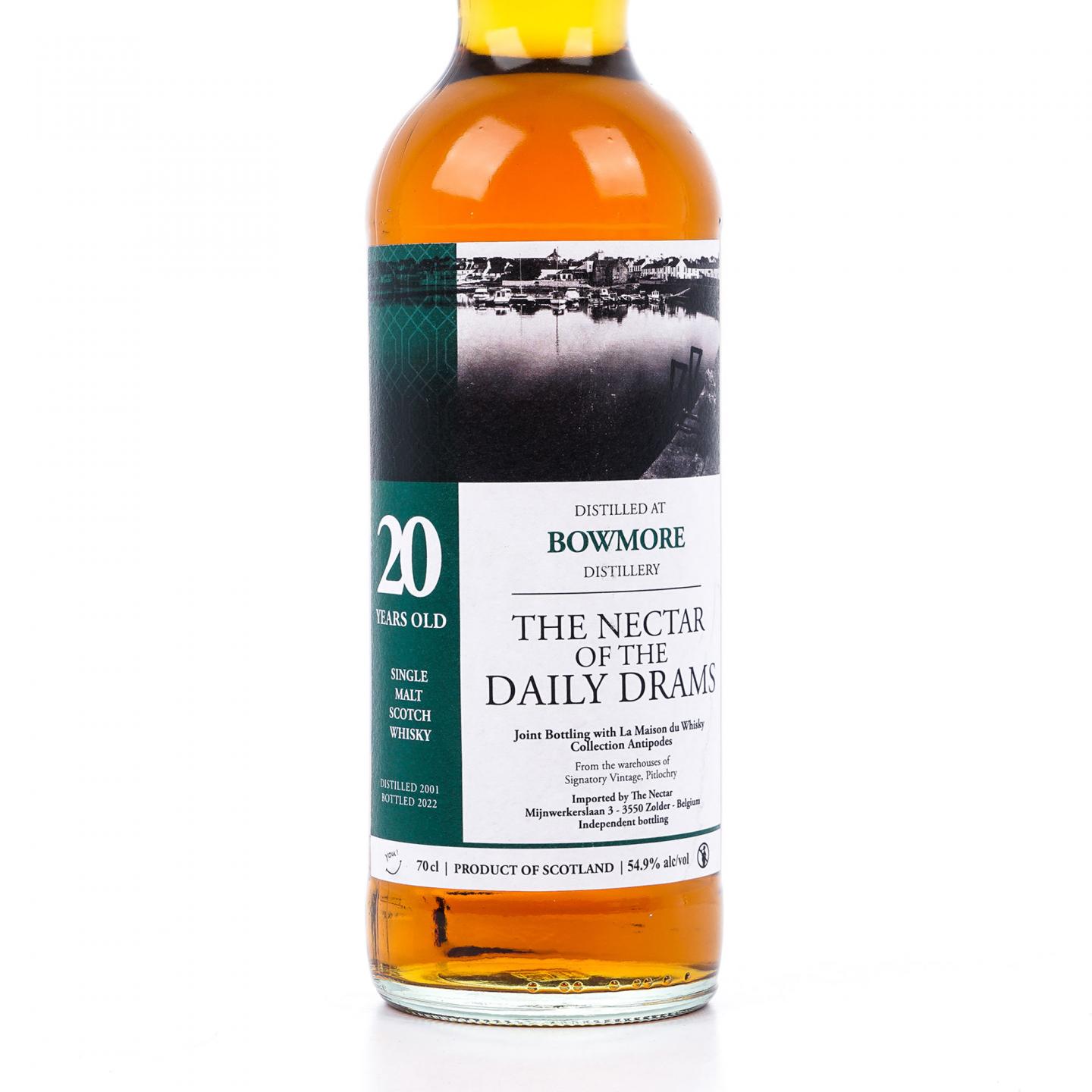 Bowmore 波摩 20年 2001-2022 雪莉桶 The Nectar