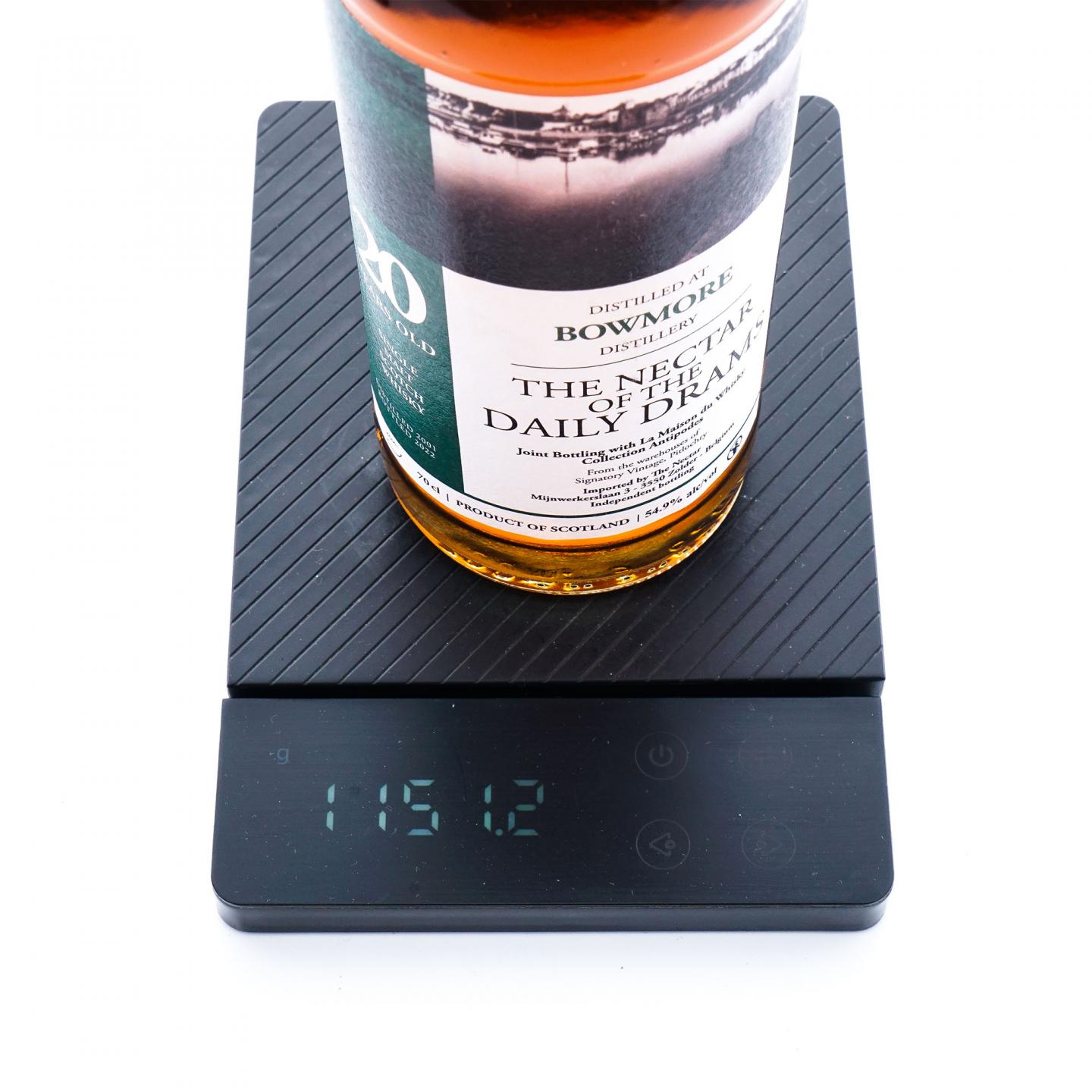 Bowmore 波摩 20年 2001-2022 雪莉桶 The Nectar