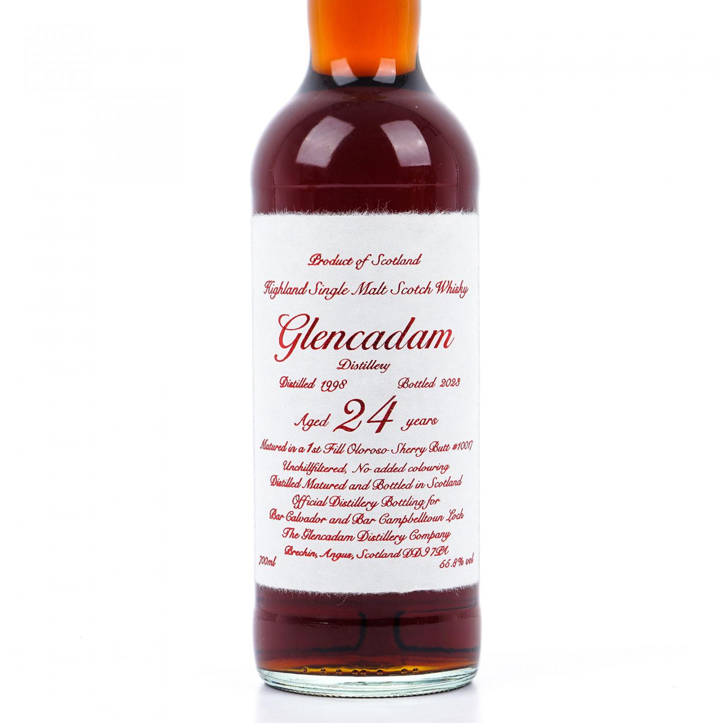 Glencadam 格兰卡登 24年 1998-2023 雪莉单桶#10017