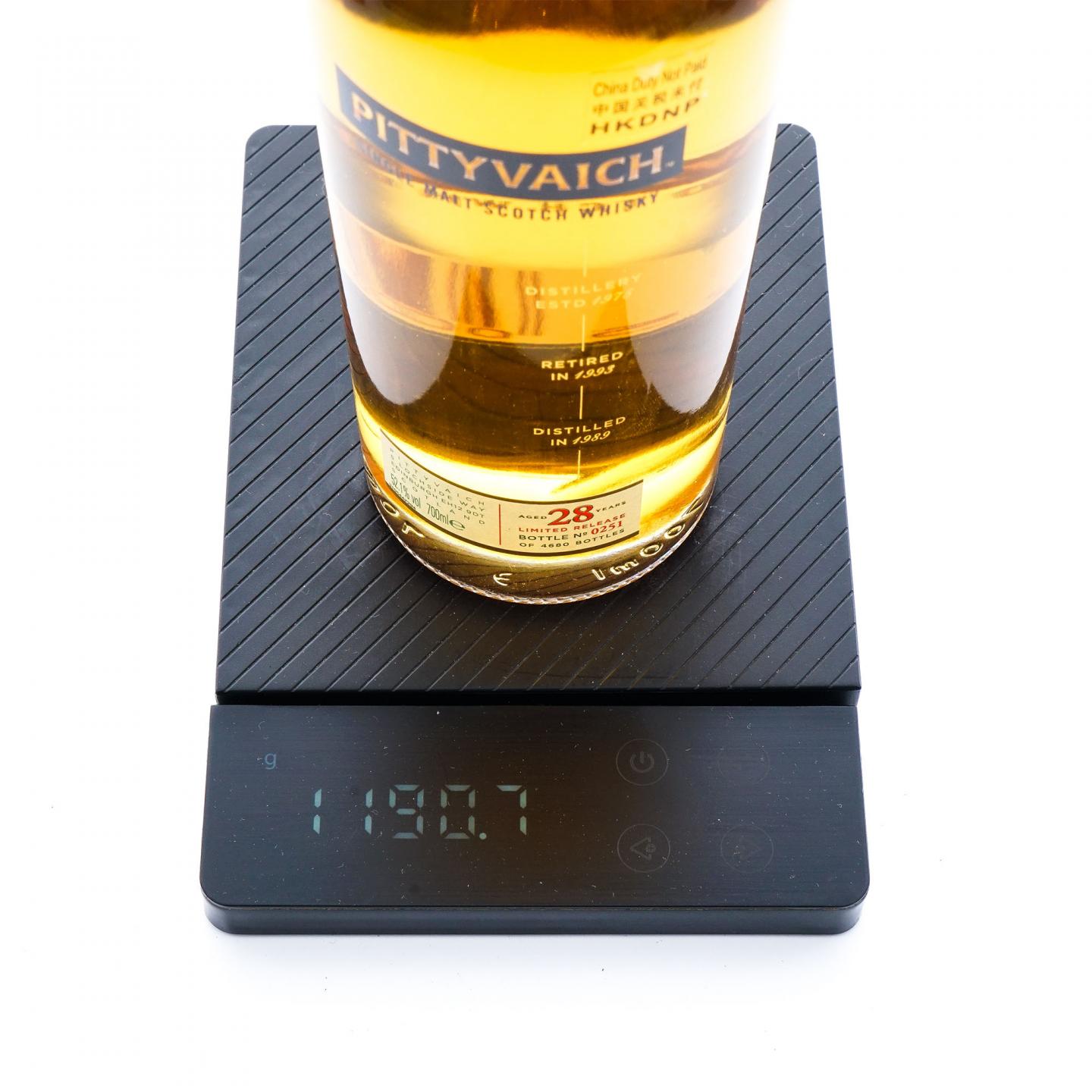 Pittyvaich 皮蒂维克 28年 1989 SR2018