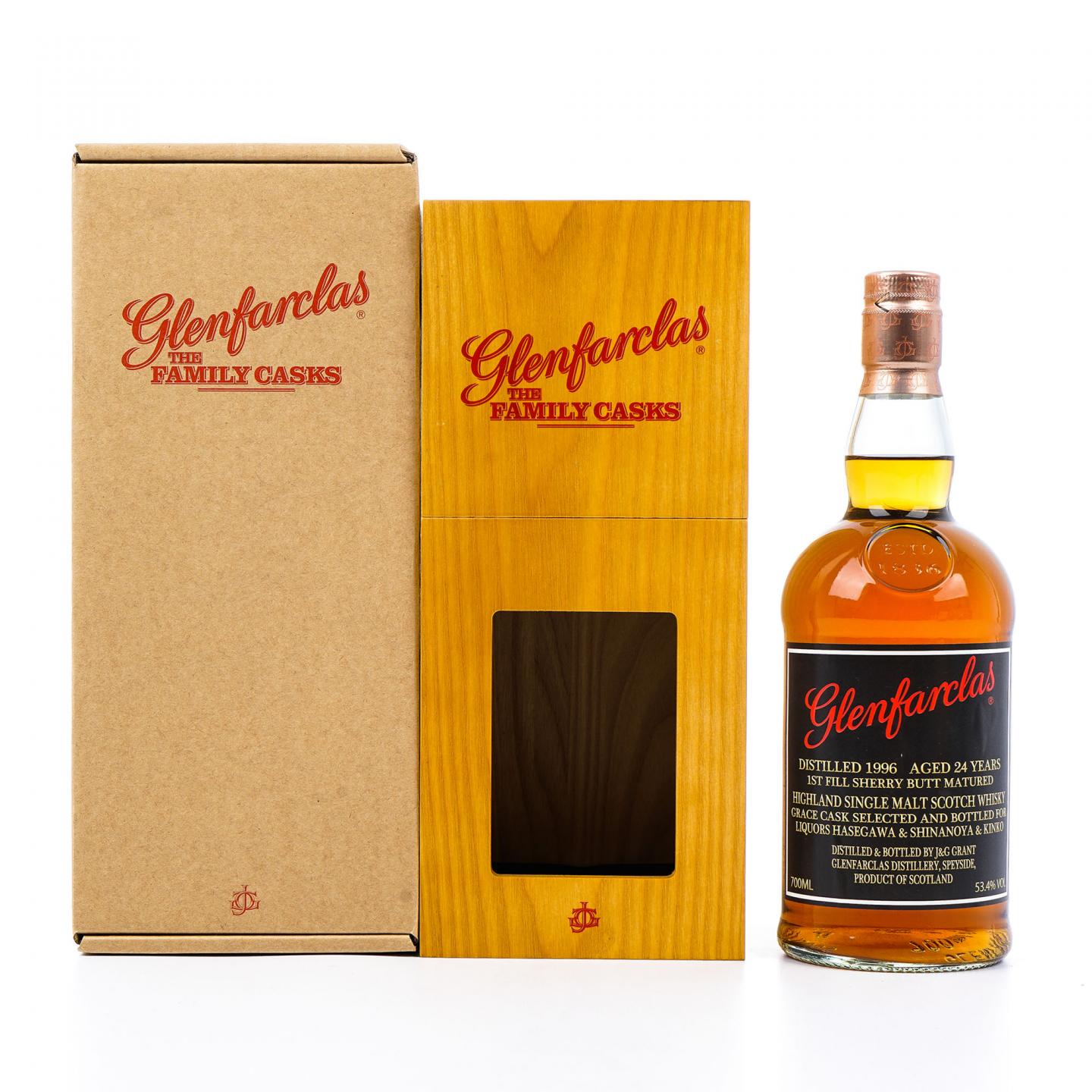 Glenfarclas 格兰花格 24年 1996 初填雪莉桶