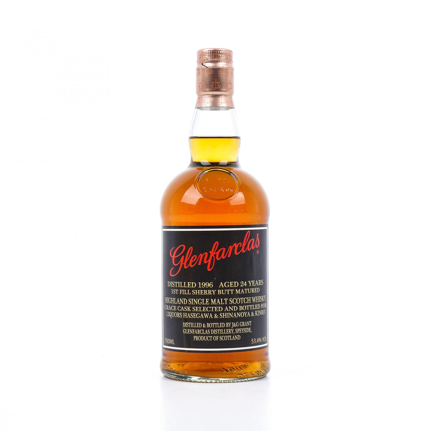 Glenfarclas 格兰花格 24年 1996 初填雪莉桶