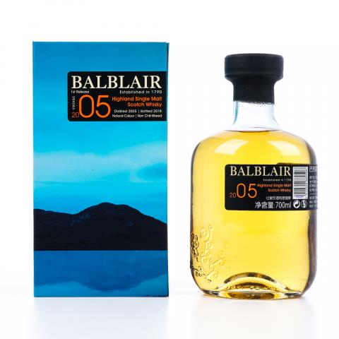 Balblair 巴布莱尔 2005-2018 第1版 700ml