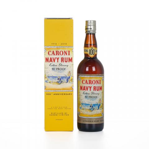 Caroni 2018 Extra Strong Navy Rum 100周年纪念版 朗姆酒