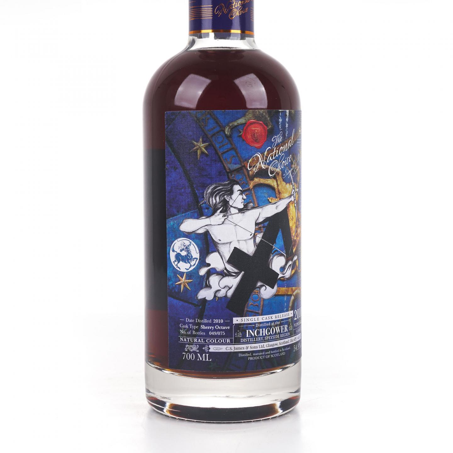 Inchgower 英尺高尔 2010-2021 桶强 雪莉单桶 CSJS