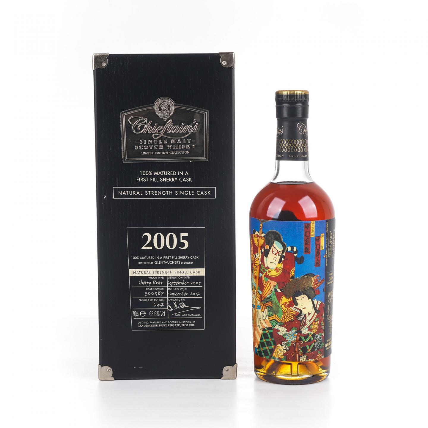 Glentauchers 格兰道奇 2005-2017 初填雪莉单桶Chieftain's IM