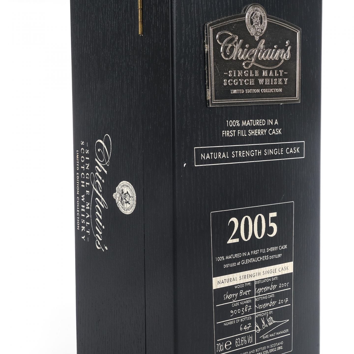 Glentauchers 格兰道奇 2005-2017 初填雪莉单桶Chieftain's IM