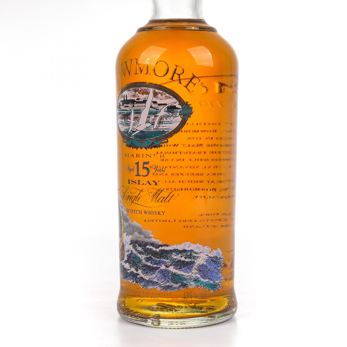 Bowmore 波摩 15年 Mariner 透明海鸥标 750ml