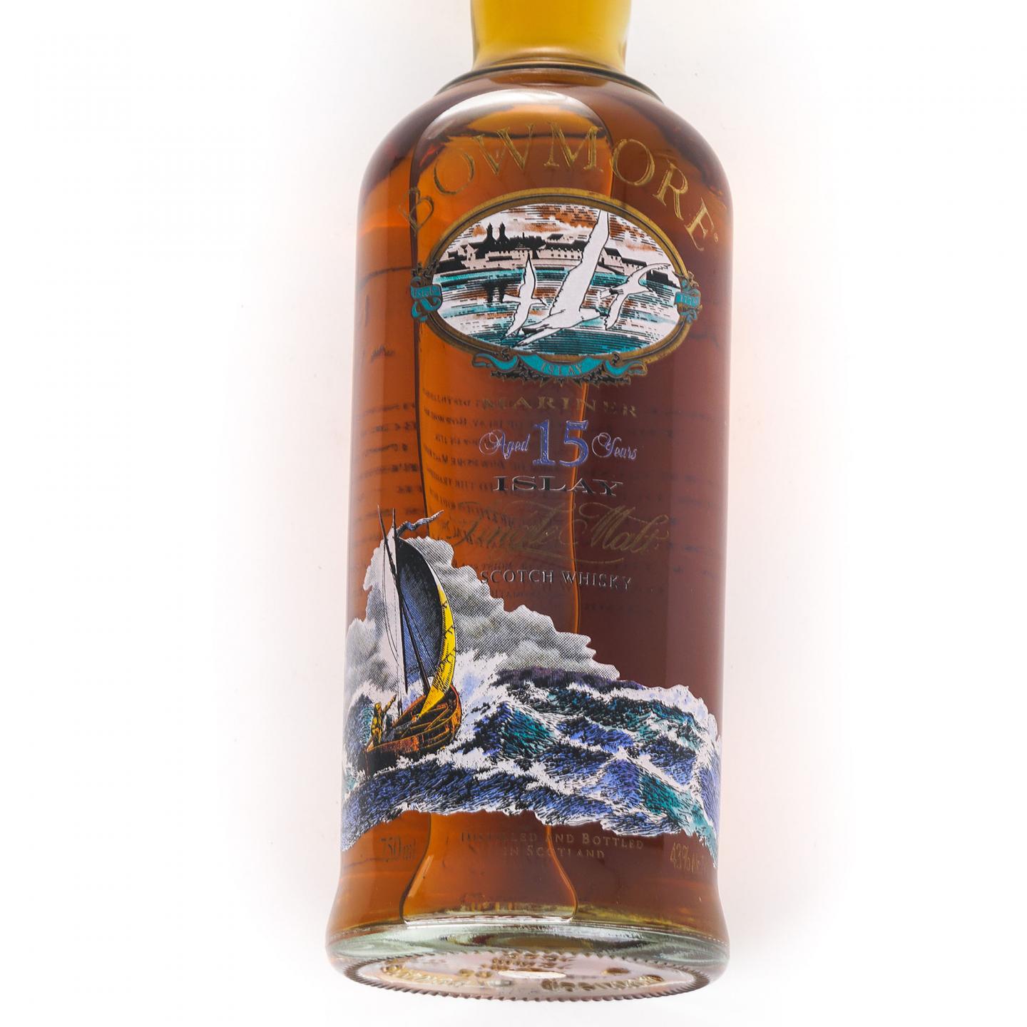 Bowmore 波摩 15年 Mariner 透明海鸥标 750ml