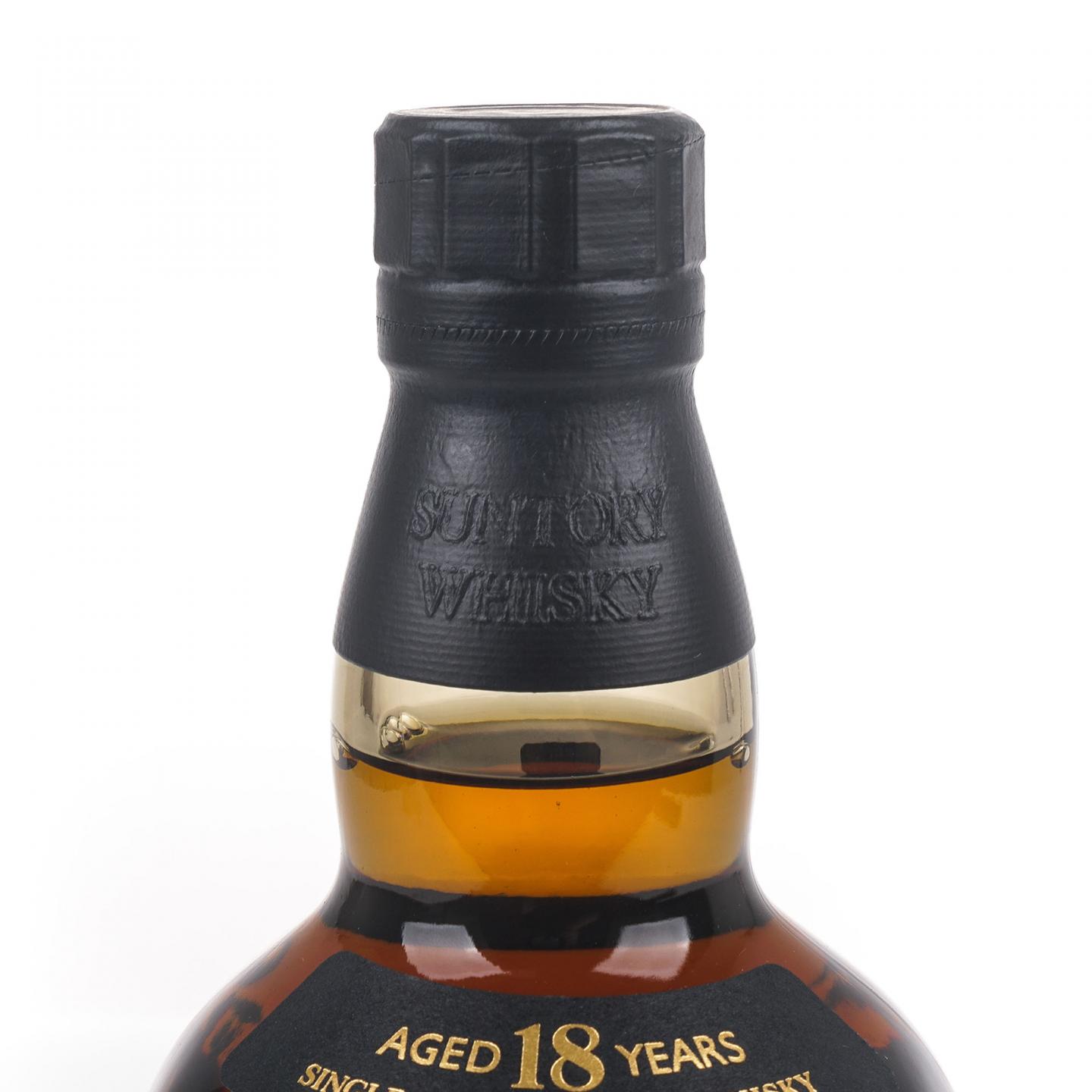 山崎 18年 黑标金字 750ml