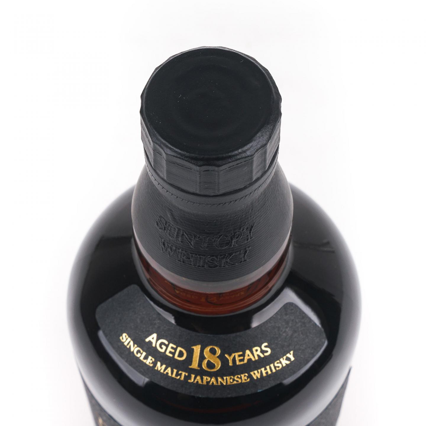 山崎 18年 黑标金字 750ml