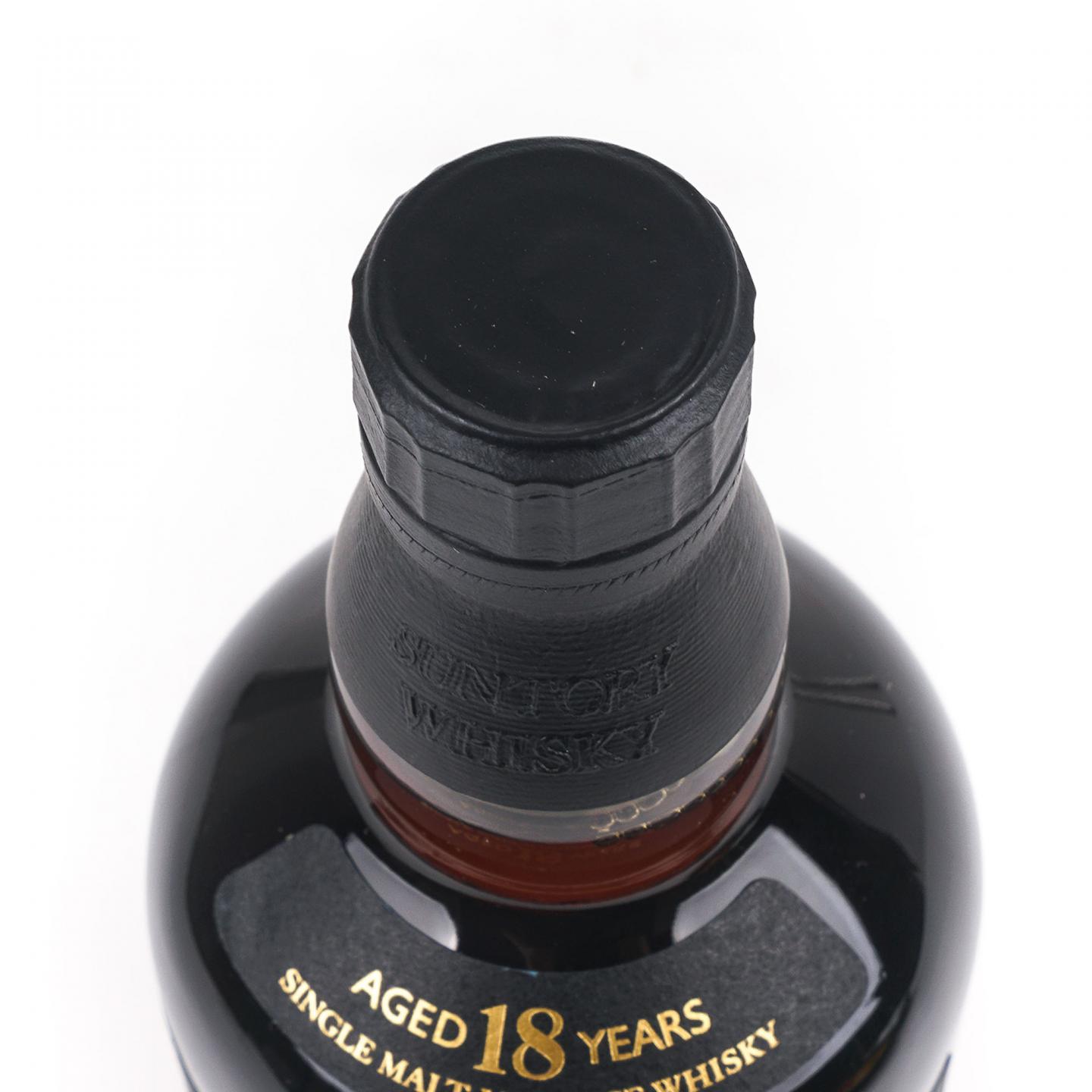 山崎 18年 黑标金字