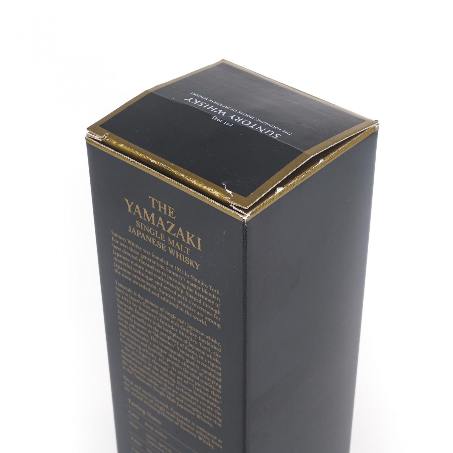 山崎 18年 黑标金字