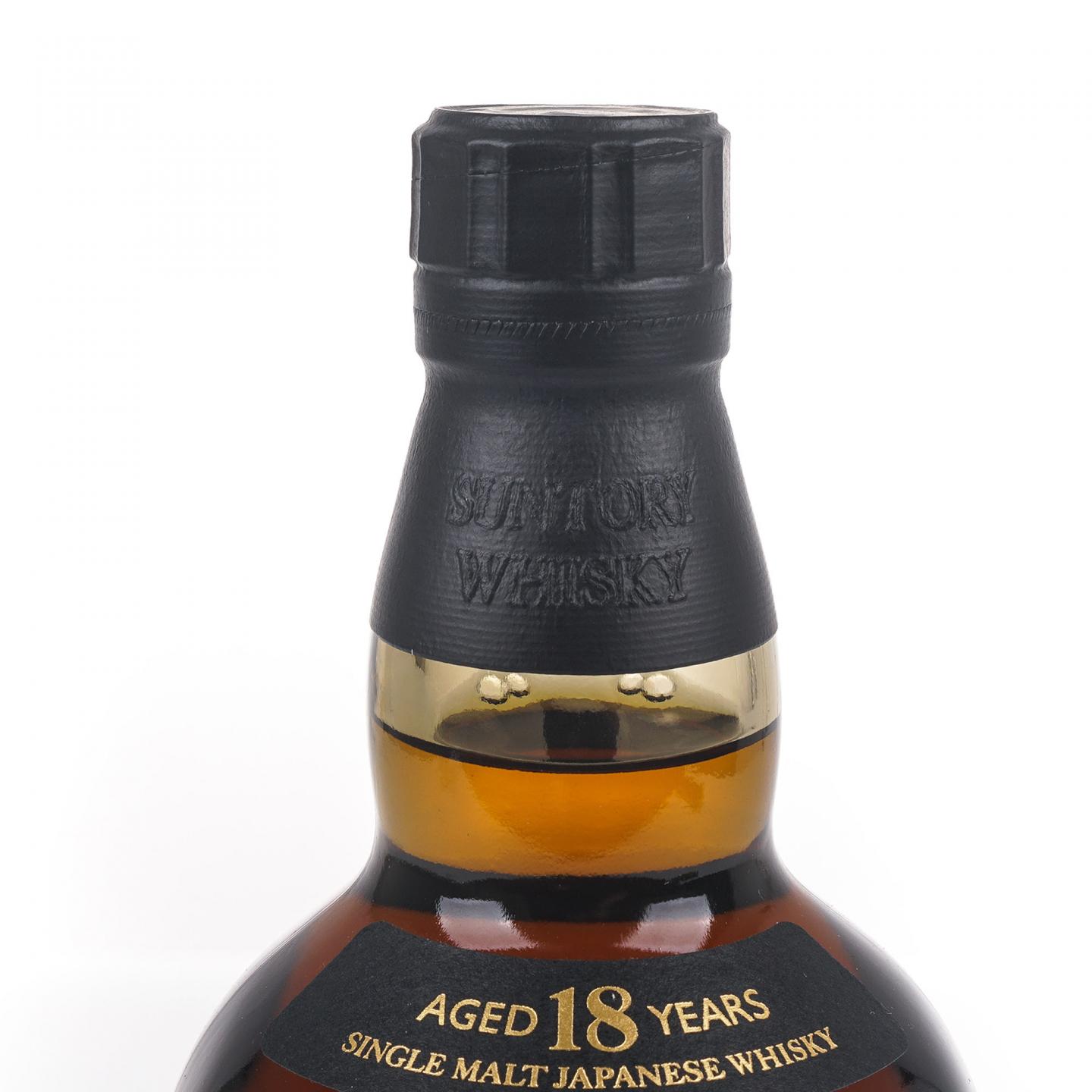 山崎 18年 黑标金字 700ml